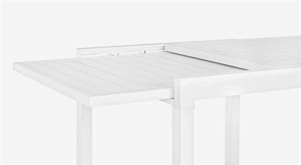 TAVOLO ALLUNGABILE PELAGIUS BIANCO CM.83/166X80X75H