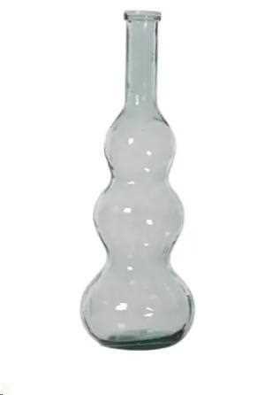 VASO TRASPARENTE VETRO D.26.5XH.75cm