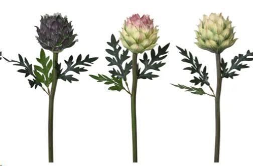 FIORE PROTEA POLIETILENE 3COL.ASS. 10X10XH.50cm
