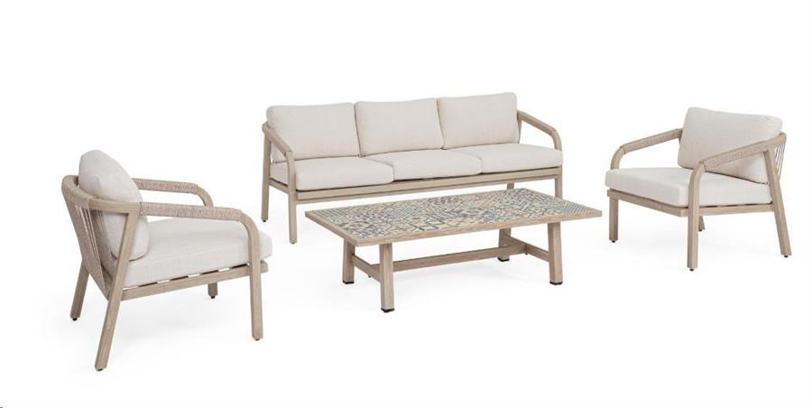 SET4 SALOTTO C-C KALIMERA TIMBER BIG