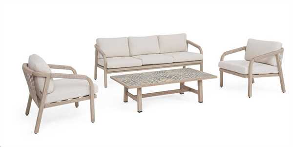 SET4 SALOTTO C-C KALIMERA TIMBER BIG