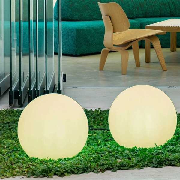 SFERA LUMINOSA GALLEGGIANTE BULY 30 RGB CM.Ø30XH26,5 USB+SOL