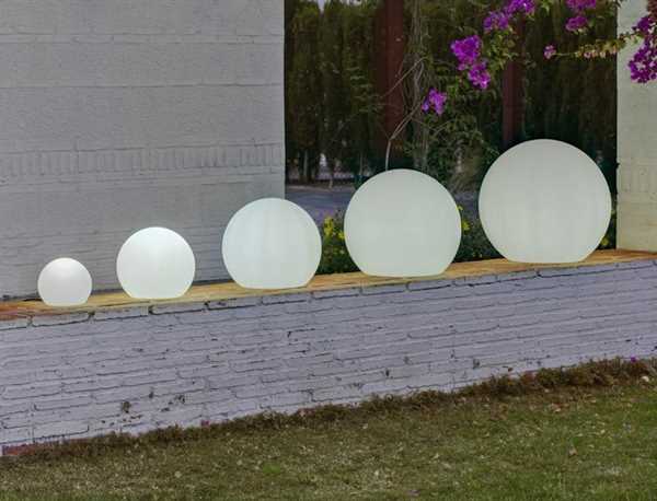 SFERA LUMINOSA GALLEGGIANTE BULY 40 RGB CM.Ø40XH35 USB+SOL