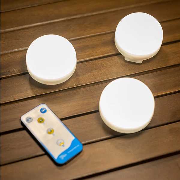 SET 3 LAMPADE PORTATILI MINI CHERRY RICARIC. USB CM.Ø6,5XH6