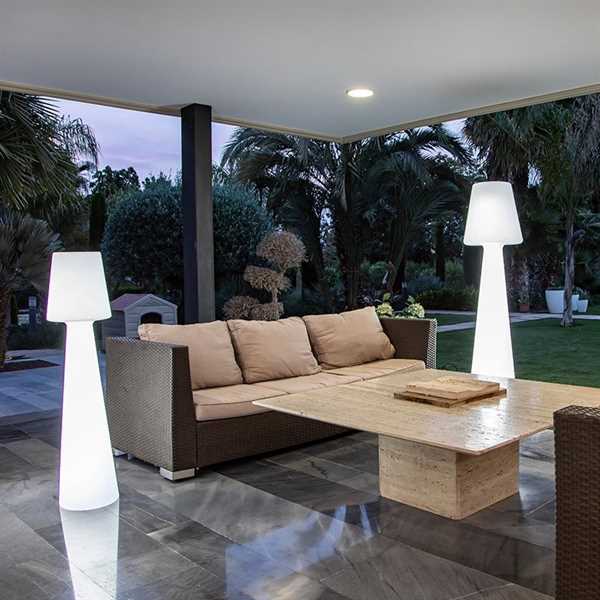 LAMPADA DA TERRA LOLA 110 L.CALDA CM.Ø27XH110 C/CAVO OUTDOOR