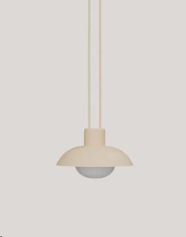 LAMPADA A SOSPENSIONE SYROS SENZA CAVO BEIGE