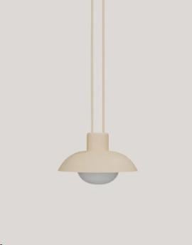 LAMPADA A SOSPENSIONE SYROS SENZA CAVO BEIGE