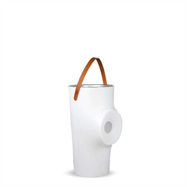 PORTABOTTIGLIE LUMINOSO WOODY C/SPEAKER E LED RGB CM.Ø39XH70