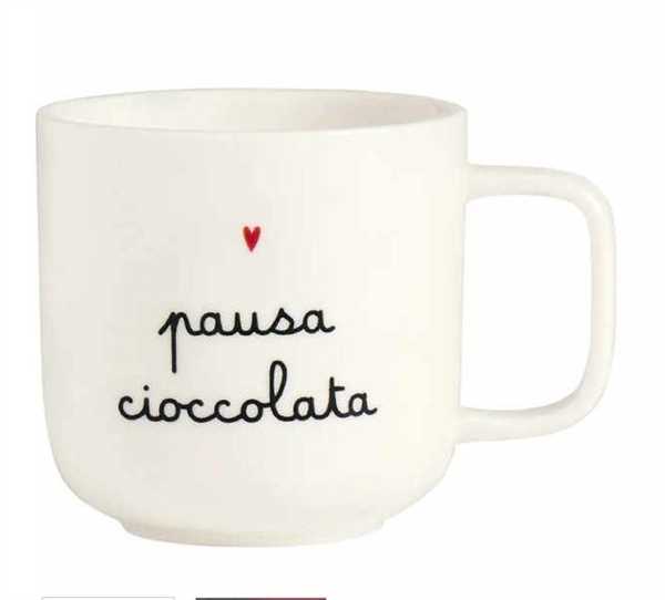 MUG 400ML CERAMICA PAUSA CIOCCOLATA