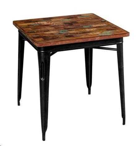 TAVOLO COOK NERO CM90x90xH.77