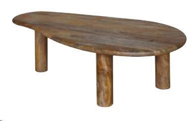 TAVOLINO NUAGE LEGNO DI MANGO 110DX38H