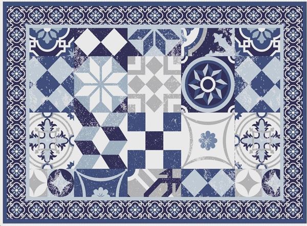 TOVAGLIETTA VINILE 33X45cm PIAZZATO TORINO 01