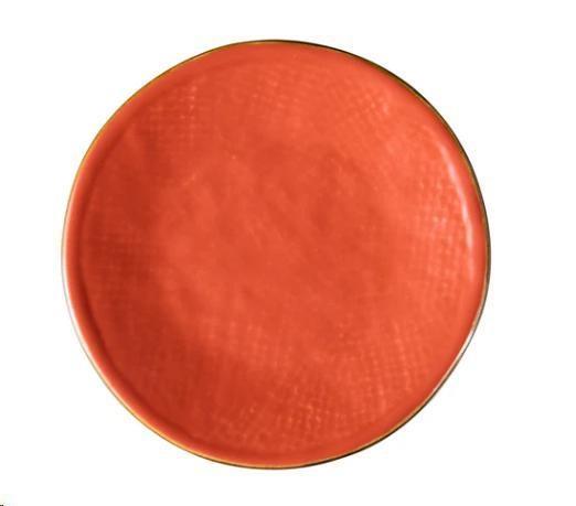 PIATTINO PANE MEDITERRANEO ARANCIO CM Ø14