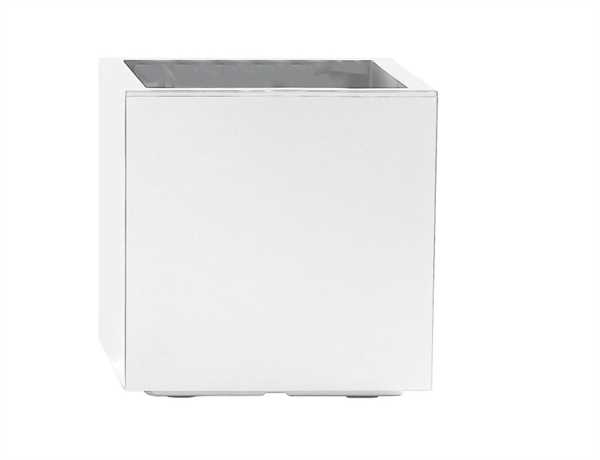 VASO CON RUOTE DA ESTERNO KEBE BIANCO CM.40x40x40H
