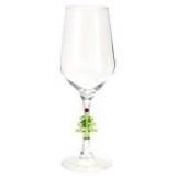 CALICE VINO IN VETRO 380ML NATALE