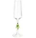 CALICE CHAMPAGNE IN VETRO 225ML NATALE