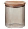 BARATTOLO BOROSILICATO CON COPERCHIO IN ACACIA 950ML