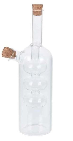 BOTTIGLIA OLIO ACETO VETRO D5.7xH 22 CM
