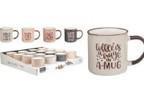 MUG CERAMICA 250ML 4ASS