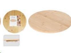 TAGLIERE BAMBU GIREVOLE D.35CM