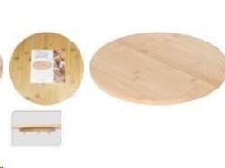 TAGLIERE BAMBU GIREVOLE D.35CM