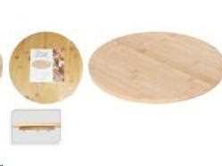 TAGLIERE BAMBU GIREVOLE D.35CM