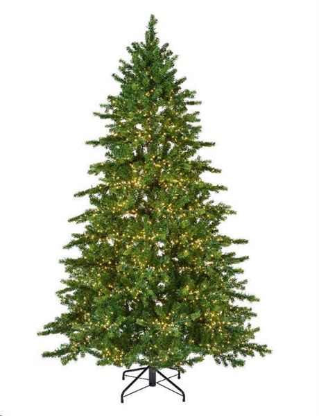 ALBERO NATALE PE/PVC GALLOWAY 3000LED L.CALDA Ø120XH.180CM