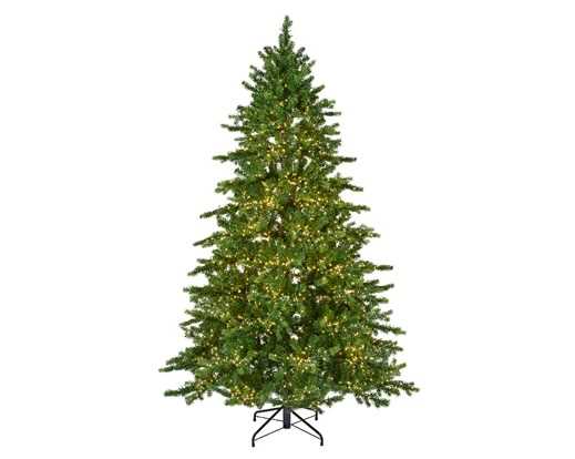 ALBERO NATALE PE/PVC GALLOWAY 4000LED L.CALDA Ø130XH.210CM