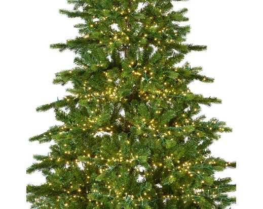 ALBERO NATALE PE/PVC GALLOWAY 4000LED L.CALDA Ø130XH.210CM