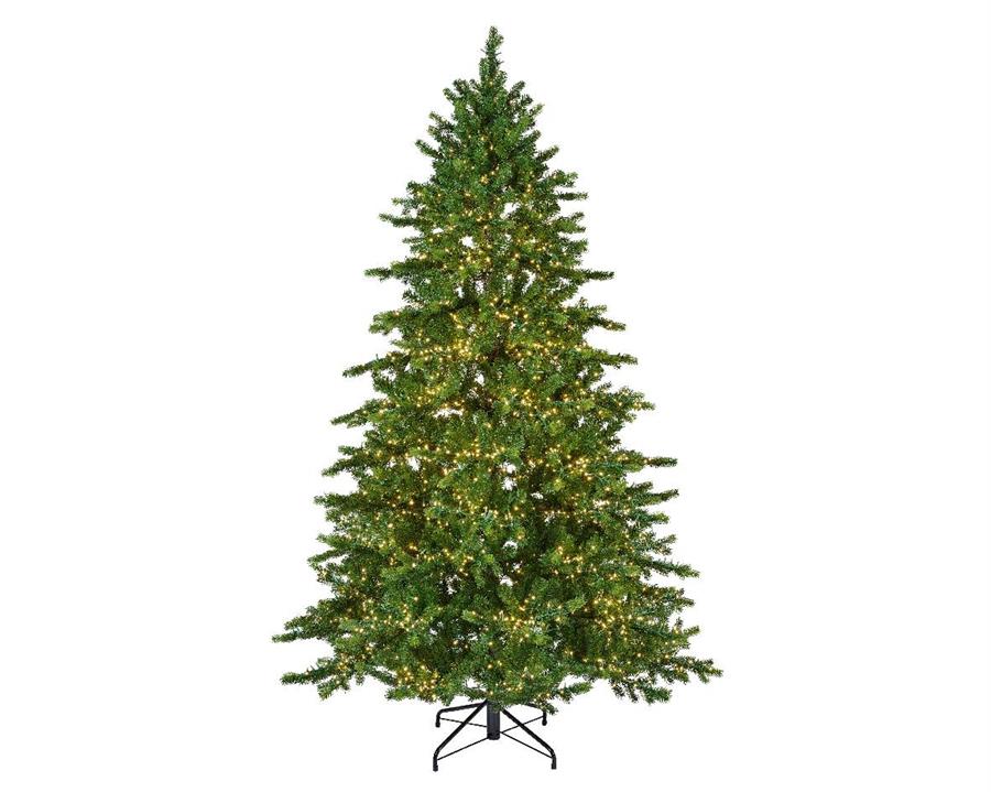 ALBERO NATALE PE/PVC GALLOWAY 5400LED L.CALDA Ø150XH.240CM