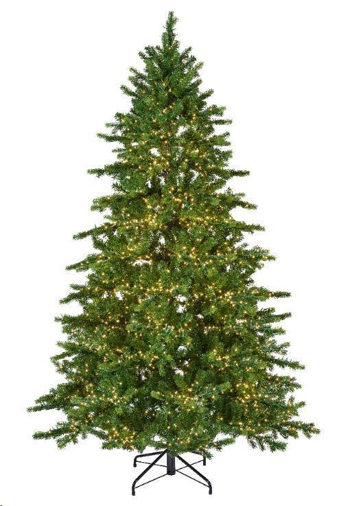 ALBERO NATALE PE/PVC GALLOWAY 7500LED L.CALDA Ø160XH.270CM