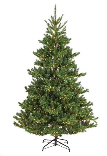 ALBERO NATALE  PE/PVC ALBA FIR 3100LED L.CALDA Ø137XH.240CM