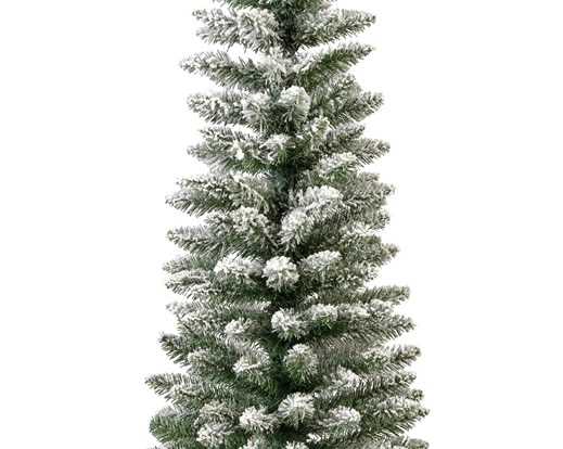 ALBERO NATALE  PVC PENCIL PINE INNEVATO Ø60XH.210CM