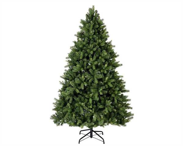 ALBERO NATALE PE/PVC FREIBURG PINE Ø155XH.240CM