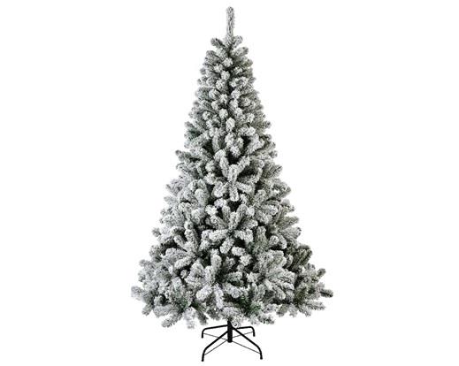 ALBERO NATALE PVC MONARCH PINE INNEVATO Ø96X H.150CM
