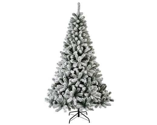 ALBERO NATALE PVC MONARCH PINE INNEVATO Ø96X H.150CM