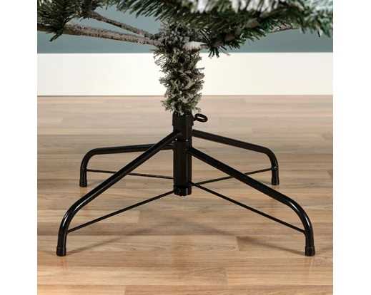 ALBERO NATALE PVC MONARCH PINE INNEVATO Ø96X H.150CM