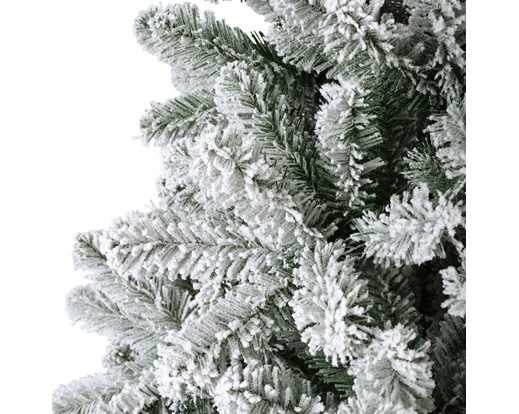 ALBERO NATALE PVC MONARCH PINE INNEVATO Ø146XH.240CM