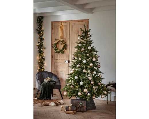 ALBERO NATALE PE/PVC ALLISON PINE Ø127 X H.210CM