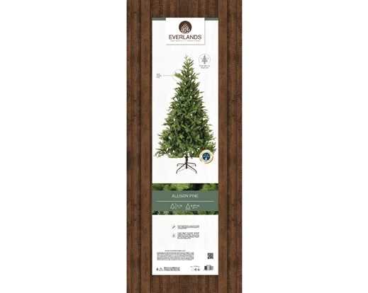 ALBERO NATALE PE/PVC ALLISON PINE Ø127 X H.210CM