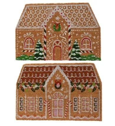 ZERBINO NATALE IN FIBRA DI COCCO 2 ASS. 60x 40CM