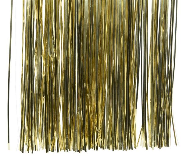 TINSEL POLIESTERE SHINY LIGHT GOLD 50XH.40CM