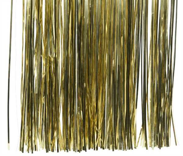 TINSEL POLIESTERE SHINY LIGHT GOLD 50XH.40CM