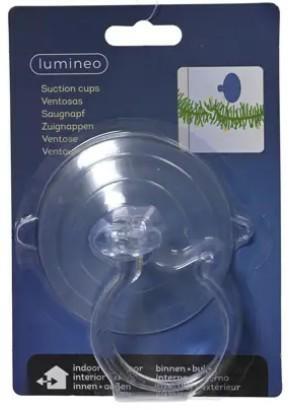 VENTOSA IN PVC TRASPARENTE D. 8,5 CM