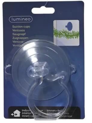 VENTOSA IN PVC TRASPARENTE D. 8,5 CM