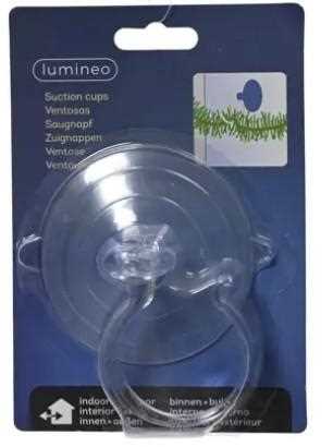 VENTOSA IN PVC TRASPARENTE D. 8,5 CM