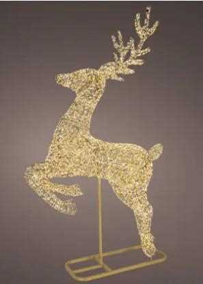RENNA ORO PVC/METAL. MICROLED 58X184XH.286CM