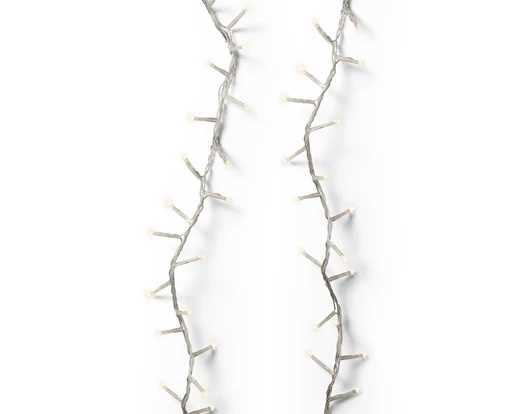 CATENA LUCE CALDA 1000LED MT.22,5 FILO TRASPAR. IP44 TIMER