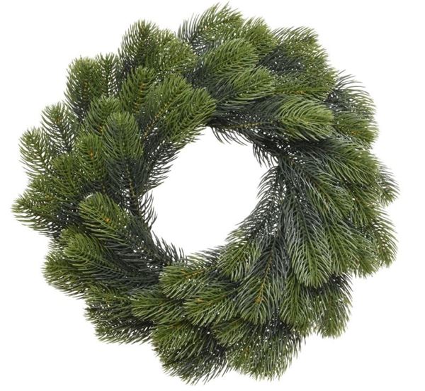 CORONA POLIETILENE WINNIPEG VERDE D.40CM