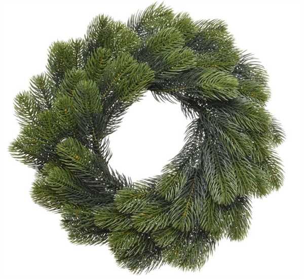 CORONA POLIETILENE WINNIPEG VERDE D.40CM